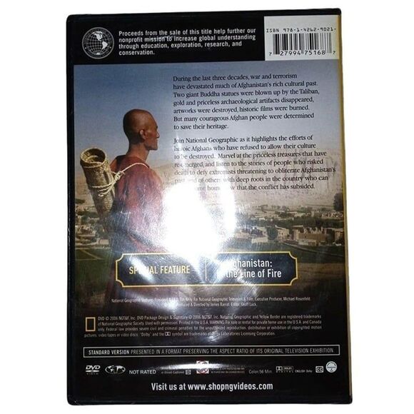 National Geographic Lost Treasures of Afghanistan DVD New Sealed NR 2006 - Picture 2 of 2